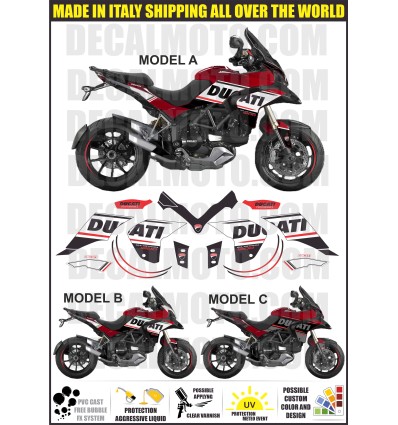 MULTISTRADA 1200 2013 - 2014 TRIBUTE RED