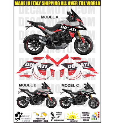 MULTISTRADA 1200 2013 - 2014 TRIBUTE WHITE