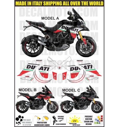 MULTISTRADA 1200 2013 - 2014 TRIBUTE BLACK