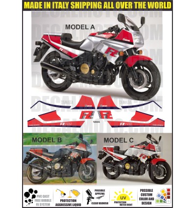 Adesivo FZ 750 1985 1986