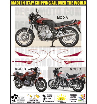KIT STICKERS XJ 900 N 1985 - 1986