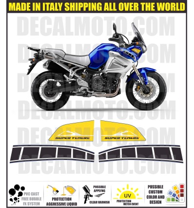 KIT STICKERS XT 1200 Z SUPER TENERE 2011 BLUE