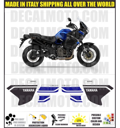 KIT STICKERS XT 1200 Z SUPER TENERE 2017 BLUE