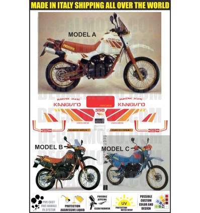 KIT STICKERS KANGURO 350 1986 - 1987