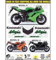 KIT STICKERS ZX-6R NINJA 2007