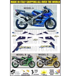 KIT STICKERS ZX6R 2001 NINJA
