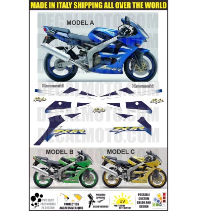 KIT STICKERS ZX6R 2001 NINJA