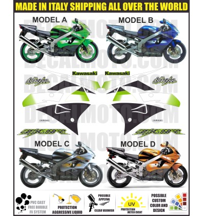 Adesivo ZX-9R NINJA 2002