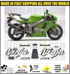 KIT STICKERS ZX-7R NINJA 1998 GREEN